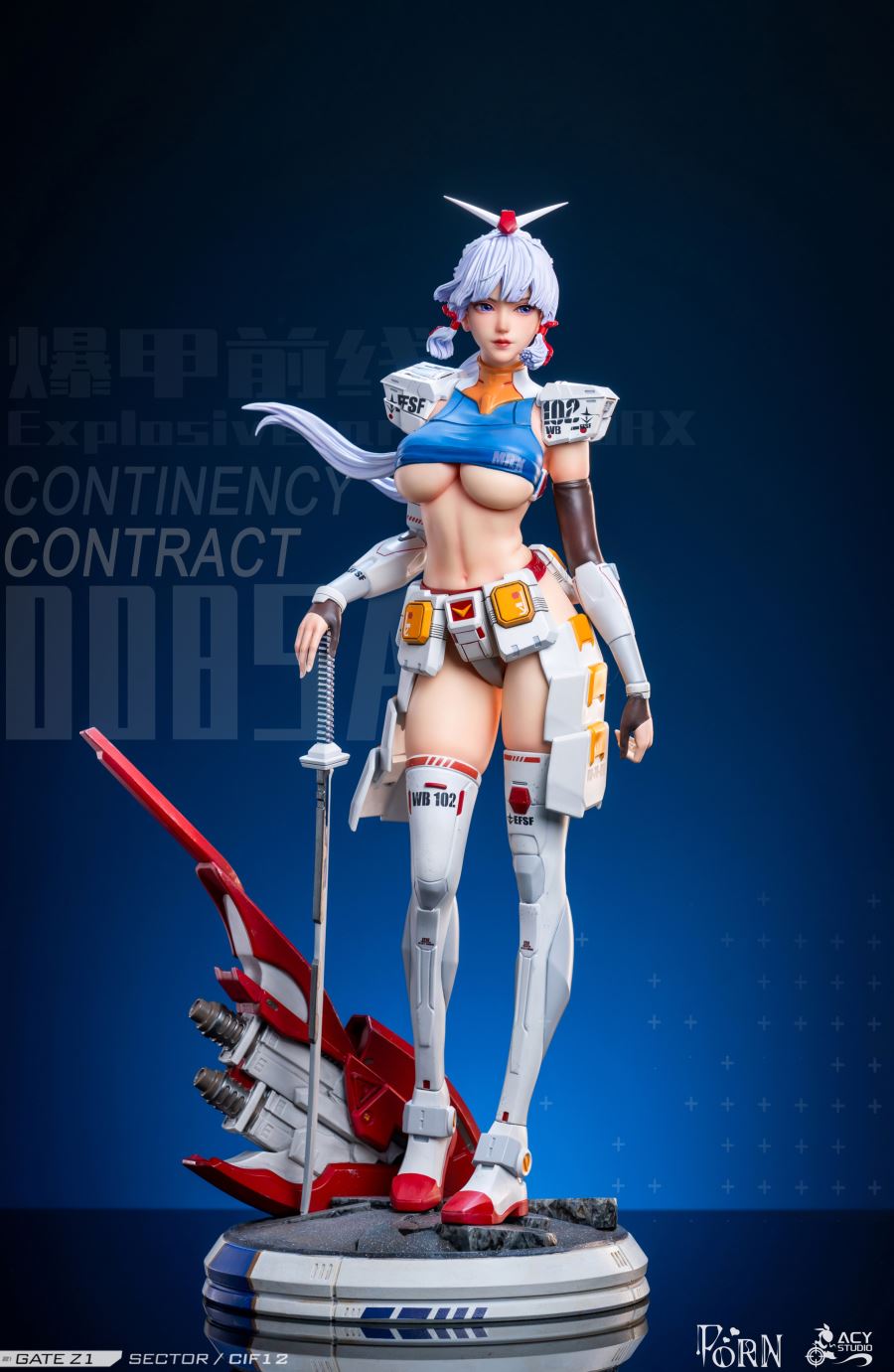 [RX-HUA] Ayaka cos RX-78 1/4
