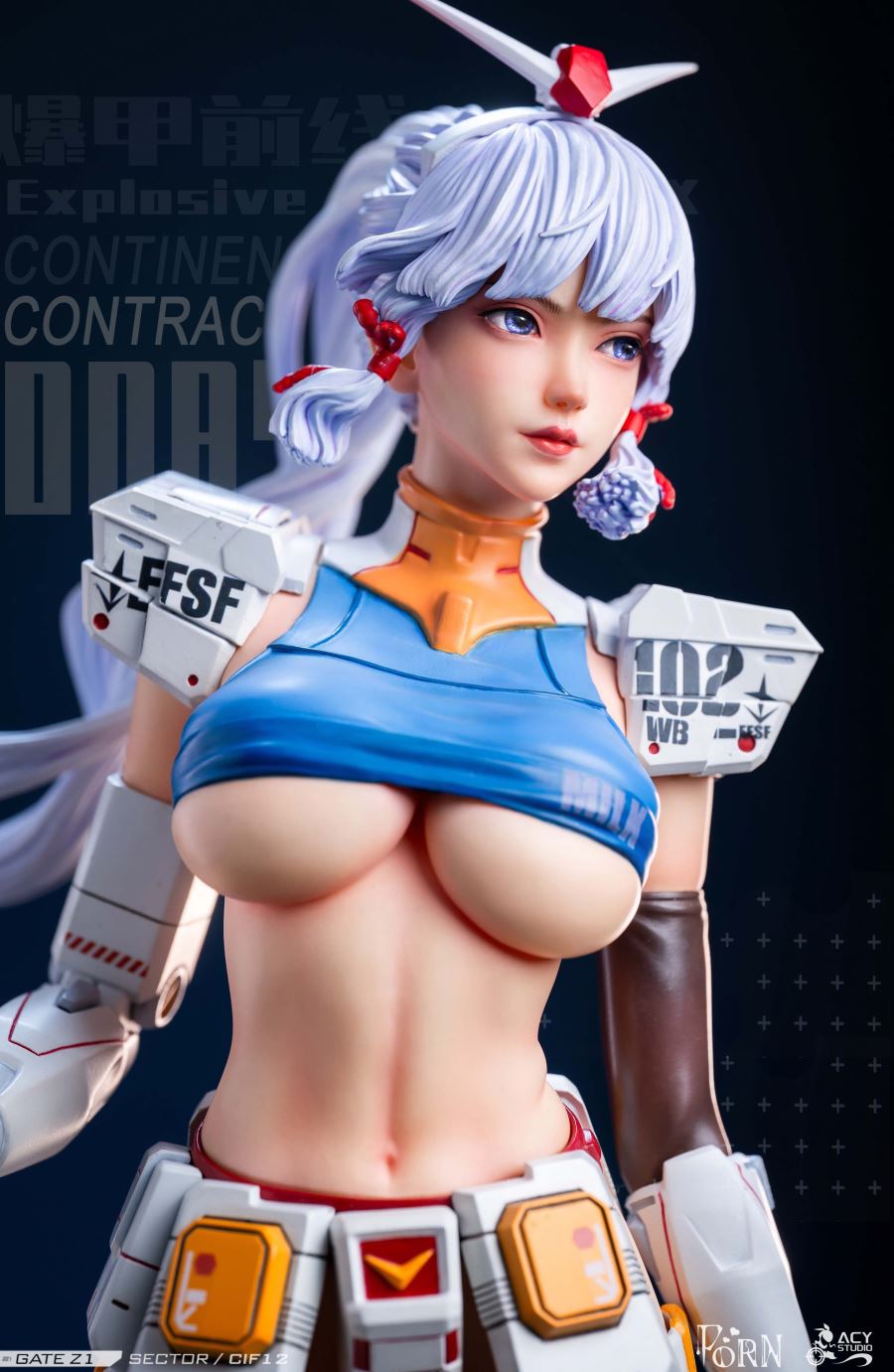[RX-HUA] Ayaka cos RX-78 1/4