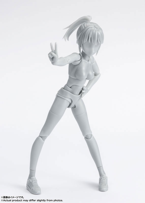 S.H.Figuarts Body-kun/Body-chan -School Life- Edition DX SET (Gray Color Ver.) Set of 2 Types