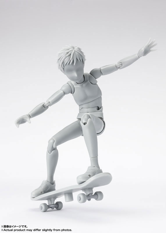 S.H.Figuarts Body-kun/Body-chan -School Life- Edition DX SET (Gray Color Ver.) Set of 2 Types