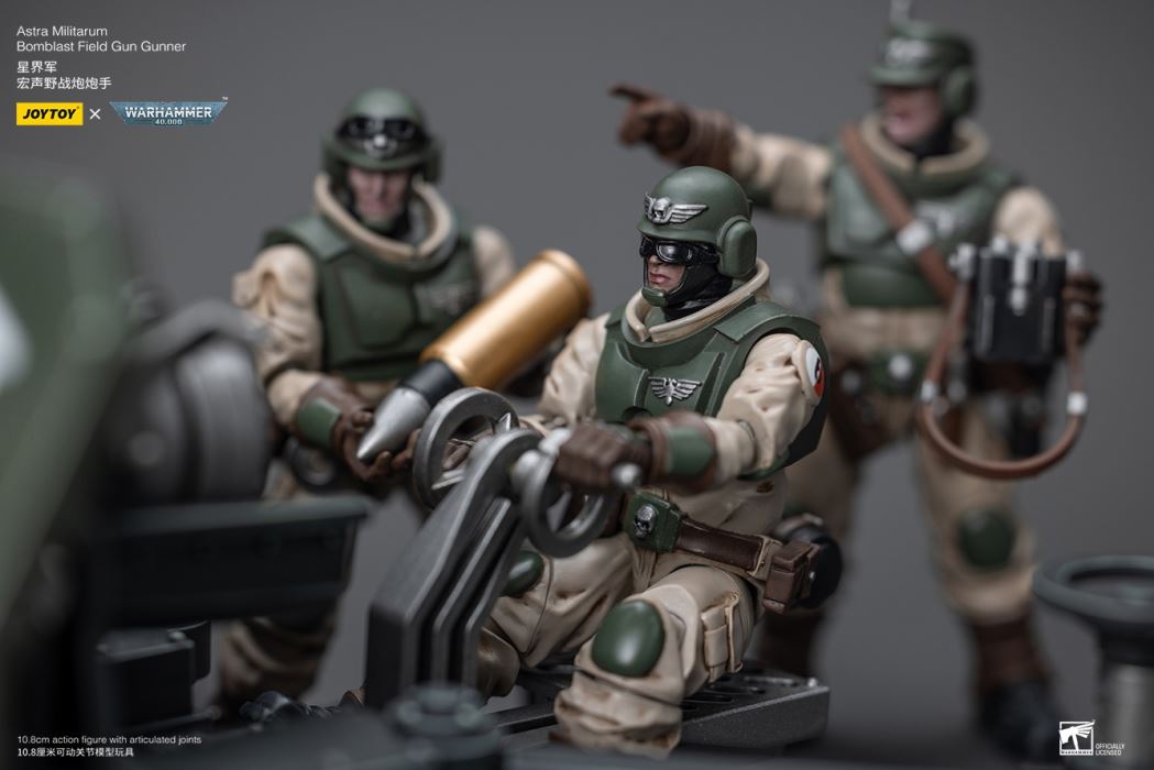 Astra Militarum Heavy Rocket Launcher Field Battery/Astra Militarum Macrosonic Field Cannon Field Battery 1/18