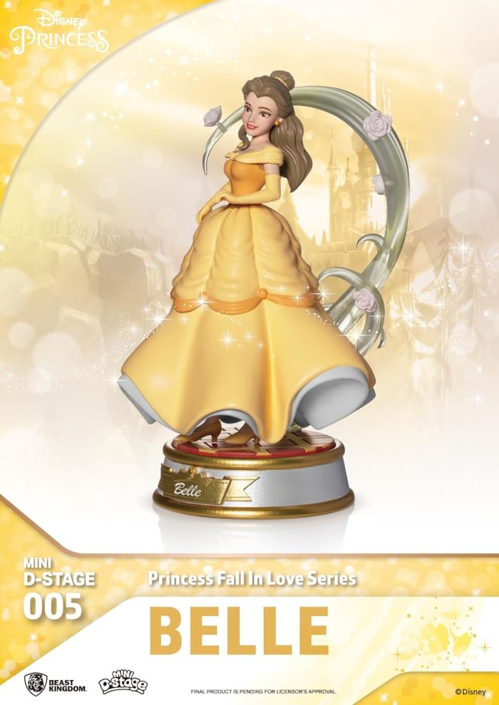Mini D Stage #005 Disney Princess Fallen Love Series 6 pieces set