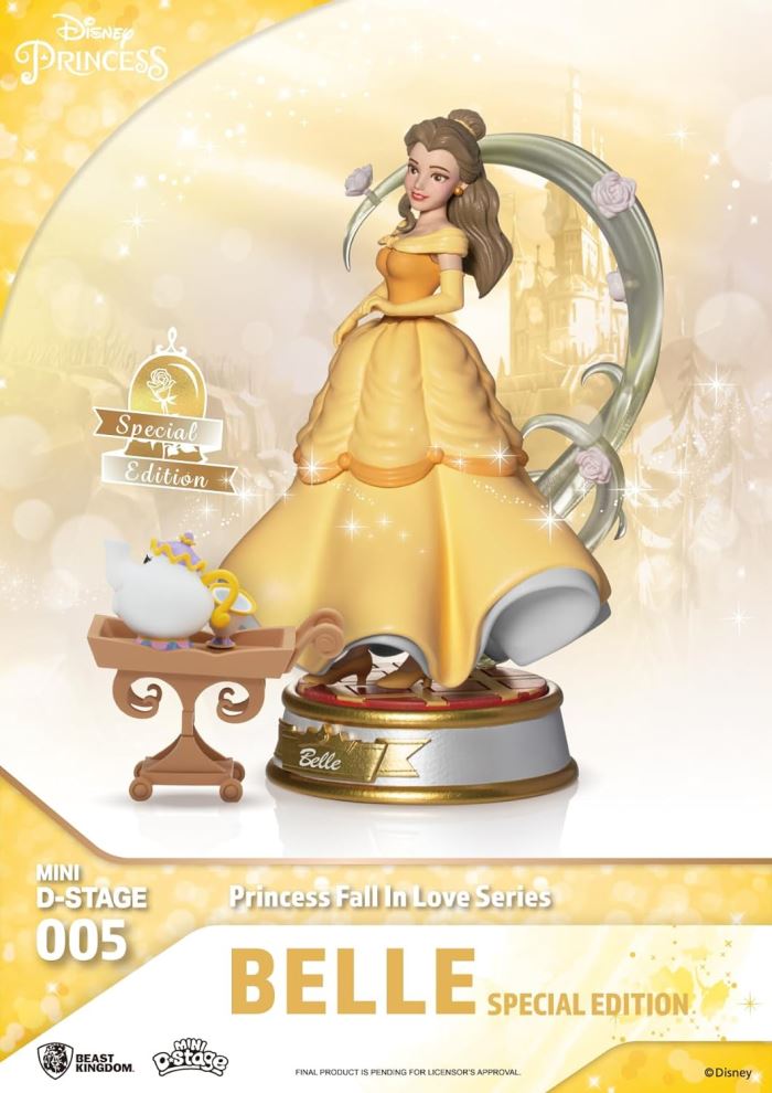 Mini D Stage #005 Disney Princess Fallen Love Series 6 pieces set