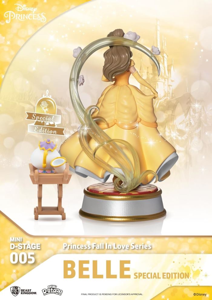 Mini D Stage #005 Disney Princess Fallen Love Series 6 pieces set
