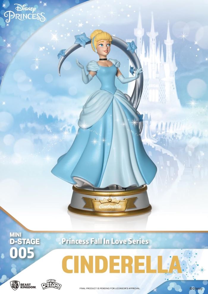 Mini D Stage #005 Disney Princess Fallen Love Series 6 pieces set