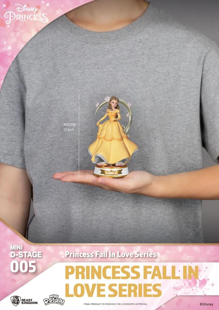 Mini D Stage #005 Disney Princess Fallen Love Series 6 pieces set