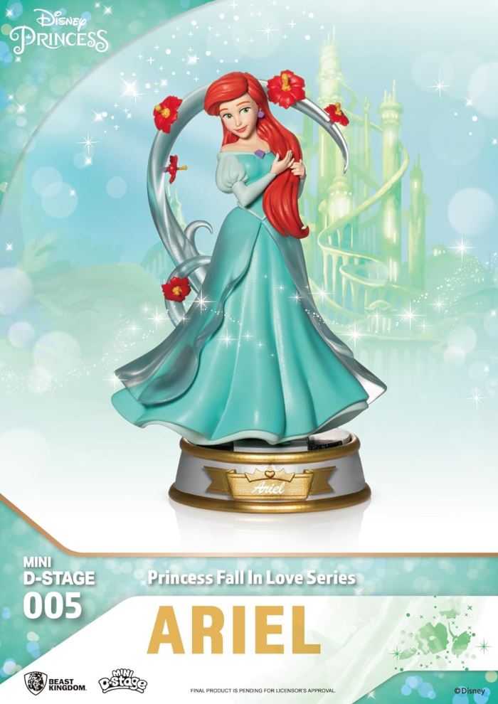 Mini D Stage #005 Disney Princess Fallen Love Series 6 pieces set