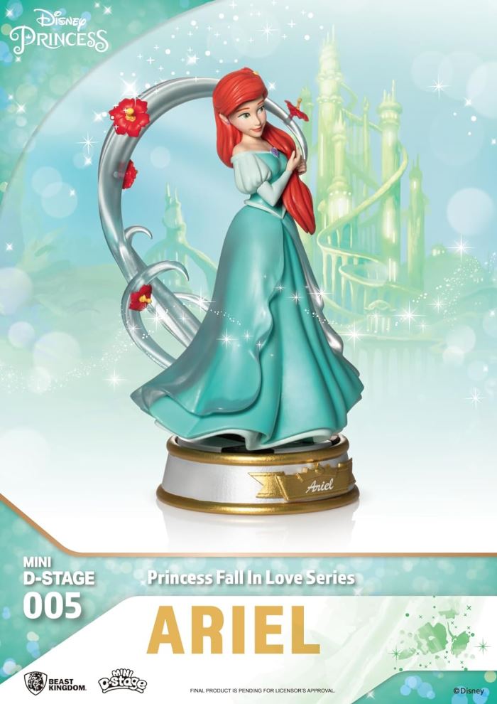 Mini D Stage #005 Disney Princess Fallen Love Series 6 pieces set