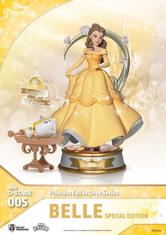Mini D Stage #005 Disney Princess Fallen Love Series 6 pieces set