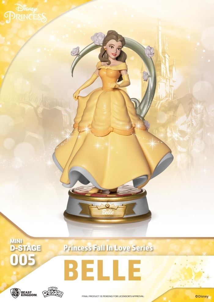 Mini D Stage #005 Disney Princess Fallen Love Series 6 pieces set