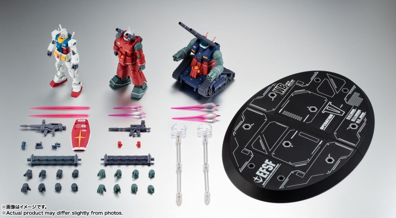 ROBOT SPIRITS <SIDE MS> White Base Team MS set ver. ANIME