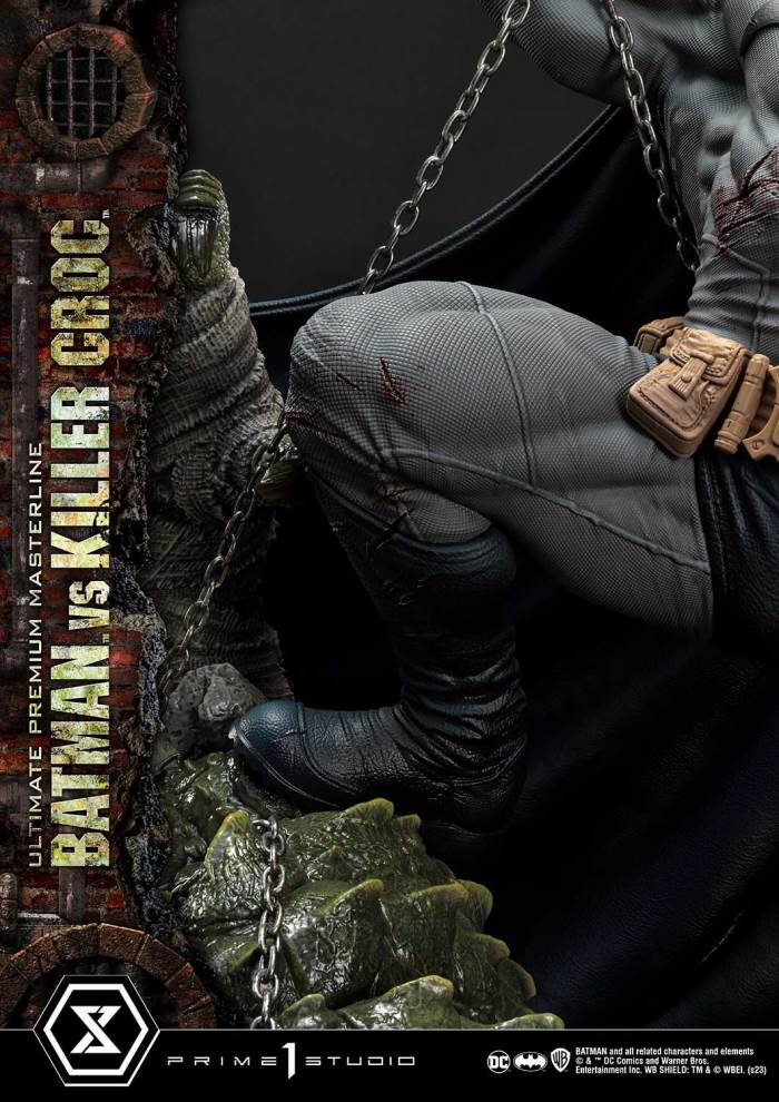 Batman Versus Killer Croc Deluxe Version