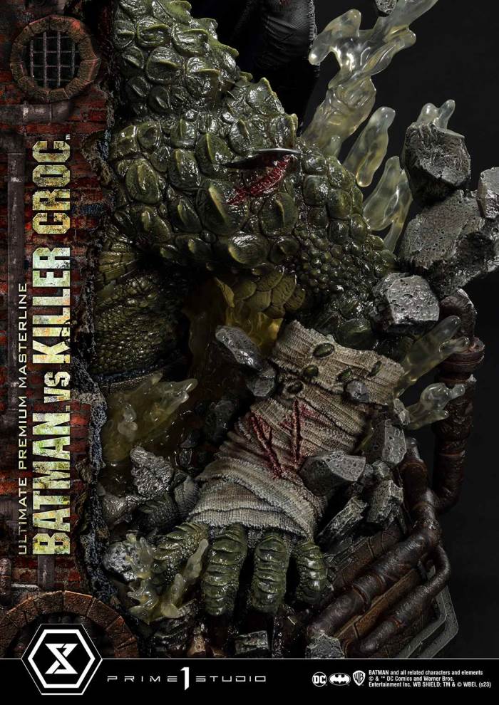 Batman Versus Killer Croc Deluxe Version