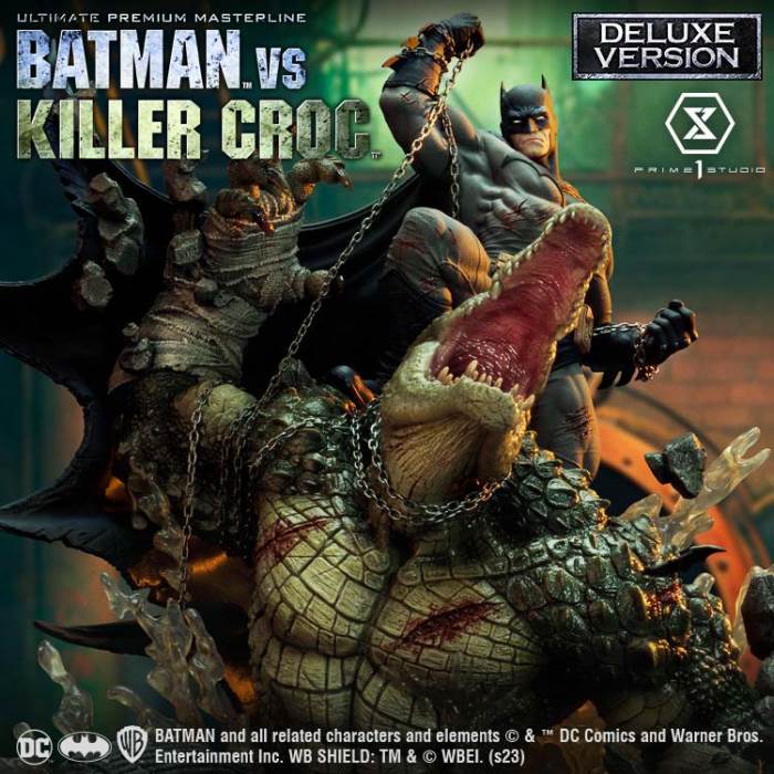 Batman Versus Killer Croc Deluxe Version
