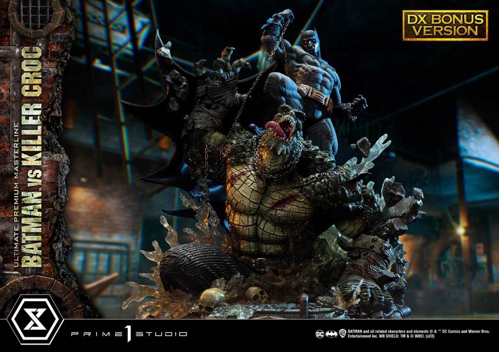 Batman Versus Killer Croc Deluxe Version
