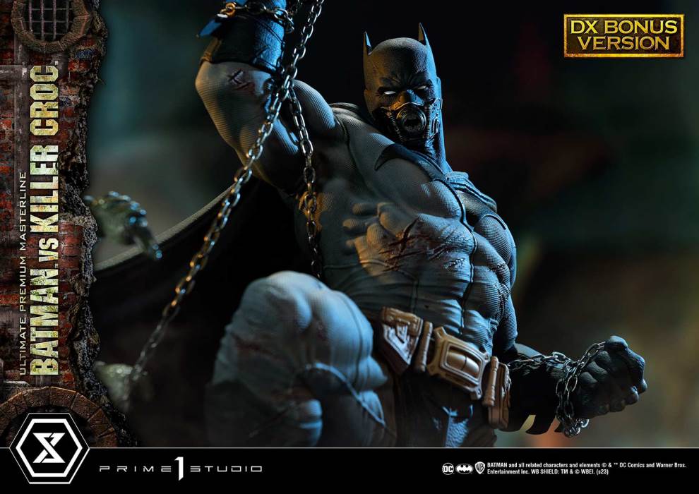 Batman Versus Killer Croc Deluxe Version