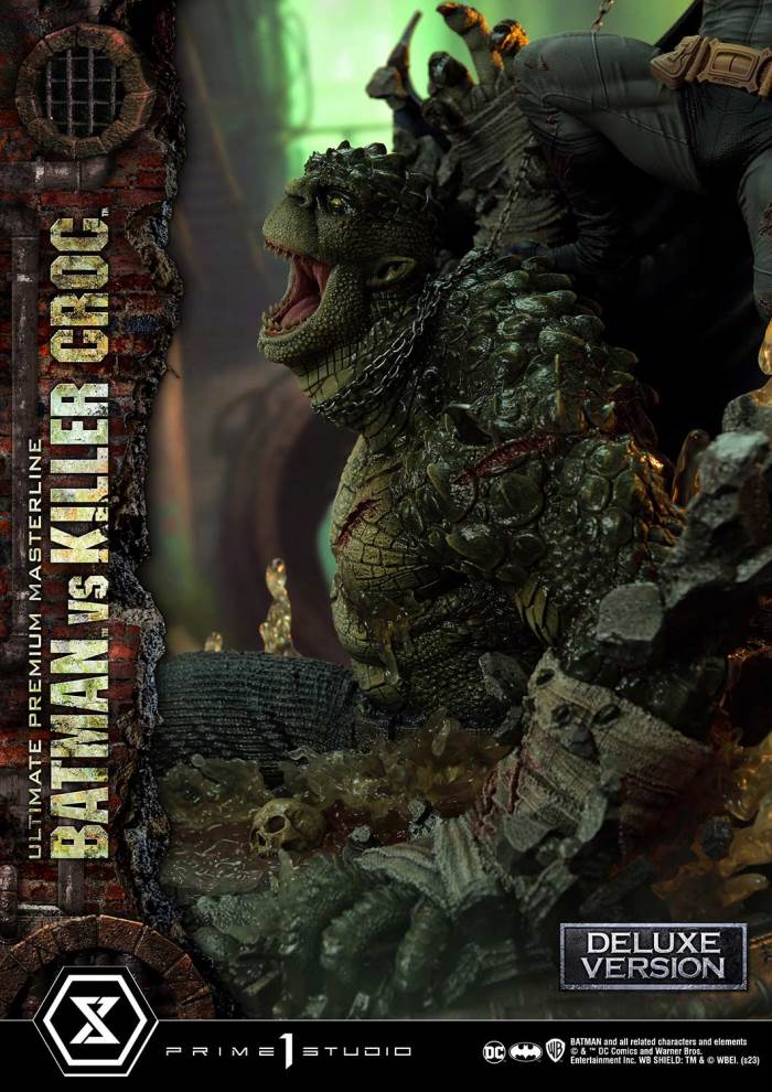 Batman Versus Killer Croc Deluxe Version