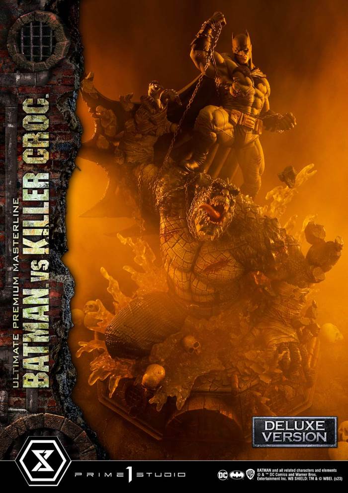 Batman Versus Killer Croc Deluxe Version