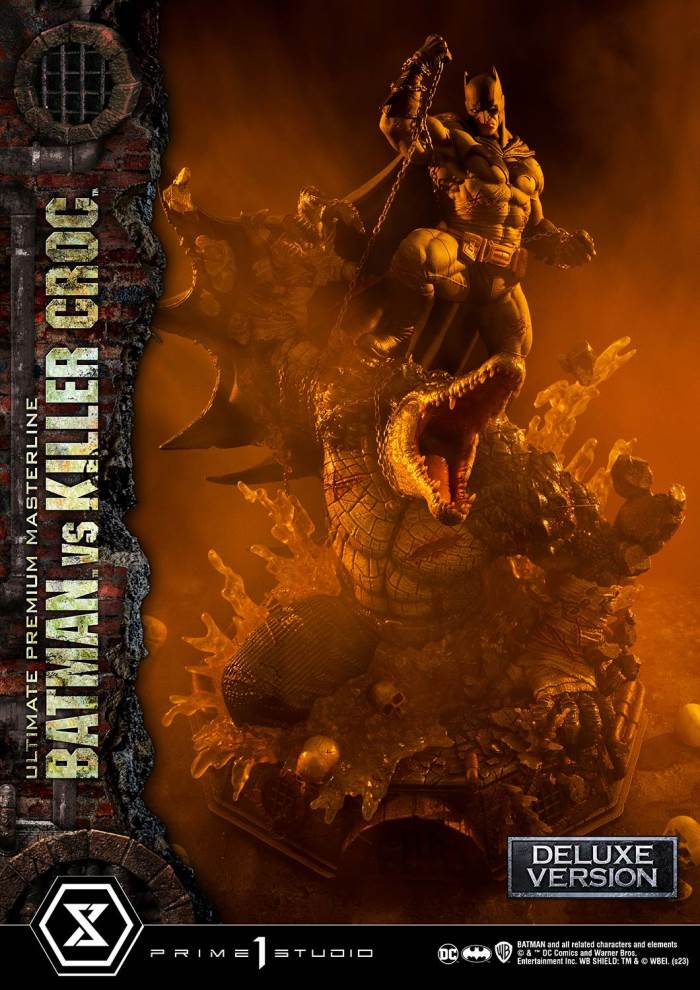 Batman Versus Killer Croc Deluxe Version