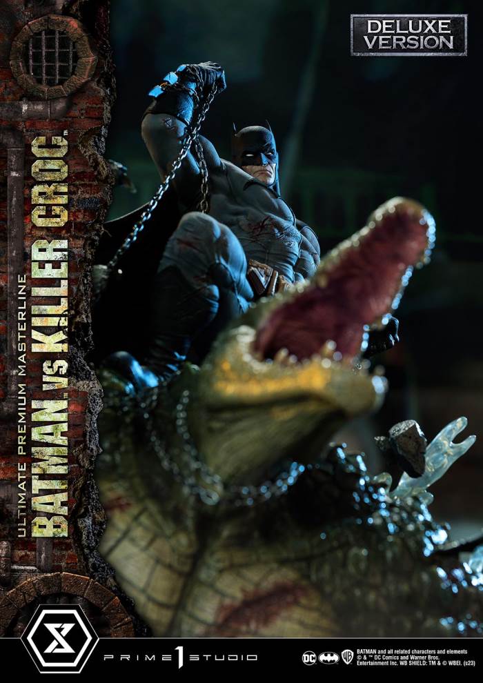 Batman Versus Killer Croc Deluxe Version