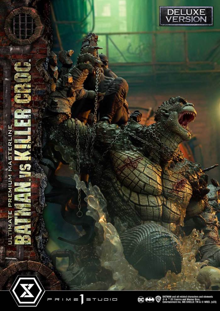 Batman Versus Killer Croc Deluxe Version