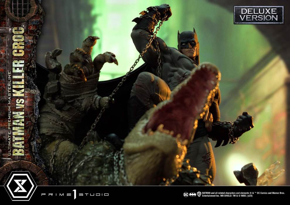 Batman Versus Killer Croc Deluxe Version