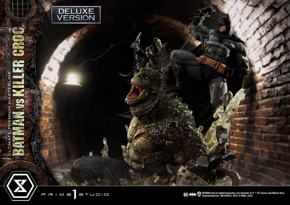 Batman Versus Killer Croc Deluxe Version