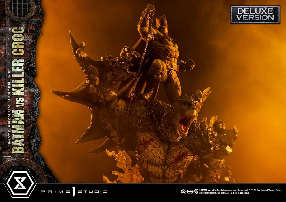 Batman Versus Killer Croc Deluxe Version