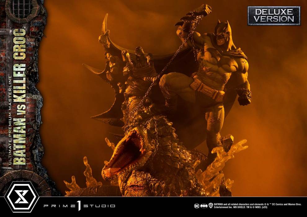 Batman Versus Killer Croc Deluxe Version