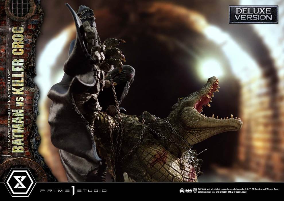 Batman Versus Killer Croc Deluxe Version