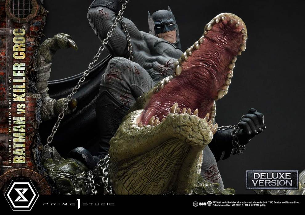 Batman Versus Killer Croc Deluxe Version
