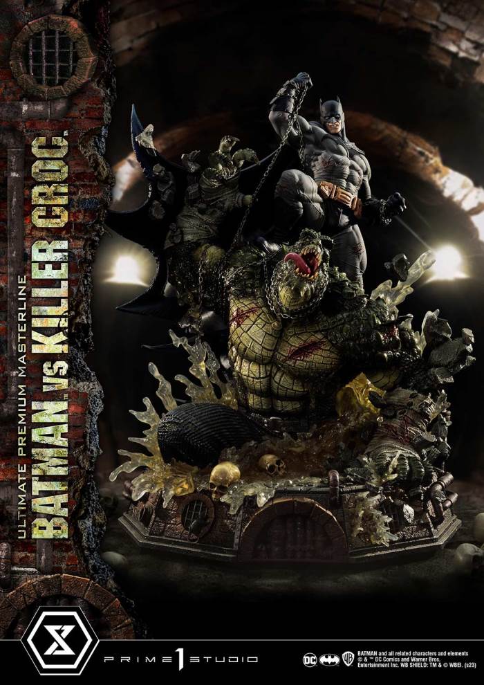 Batman Versus Killer Croc Deluxe Version