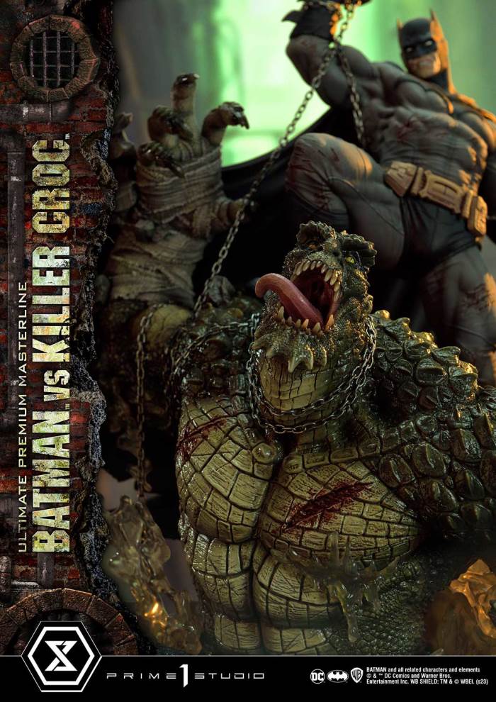 Batman Versus Killer Croc Deluxe Version
