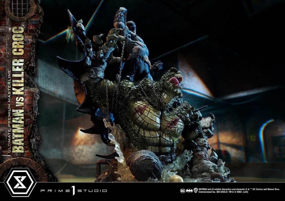 Batman Versus Killer Croc Deluxe Version