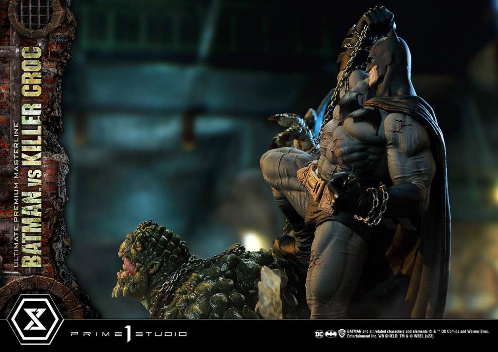 Batman Versus Killer Croc Deluxe Version