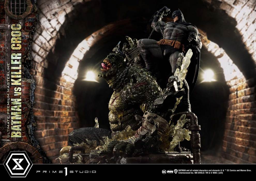 Batman Versus Killer Croc Deluxe Version