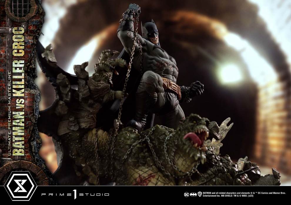 Batman Versus Killer Croc Deluxe Version