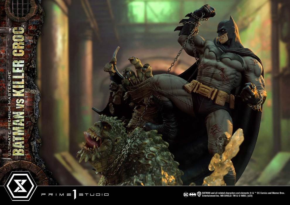 Batman Versus Killer Croc Deluxe Version