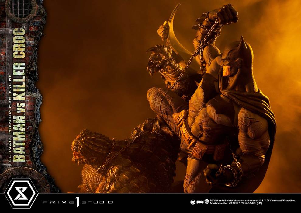 Batman Versus Killer Croc Deluxe Version