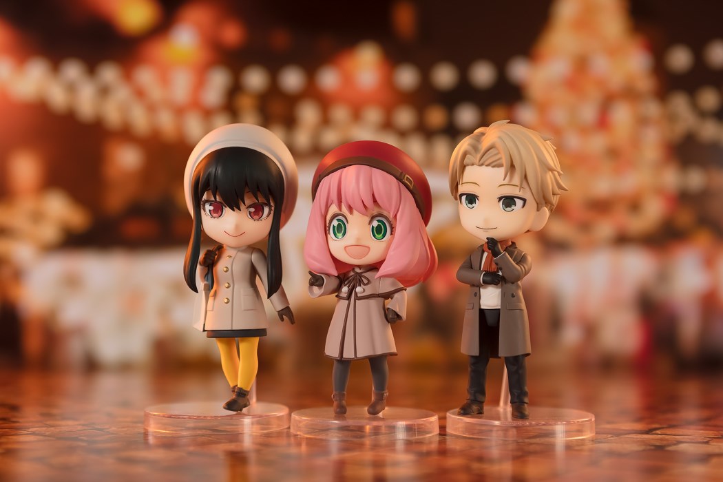 Figuarts mini Anya Forger / Loid Forger / Yor Forger -Movie version SPY×FAMILY CODE: White-