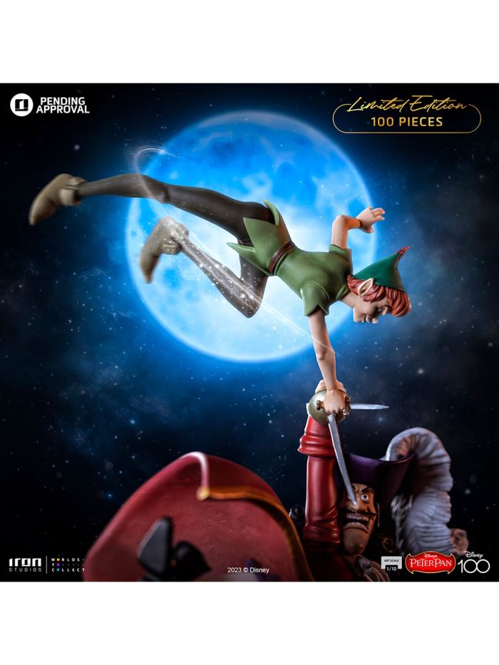 Disney 100TH - Peter Pan vs Hook - Art Scale 1/10