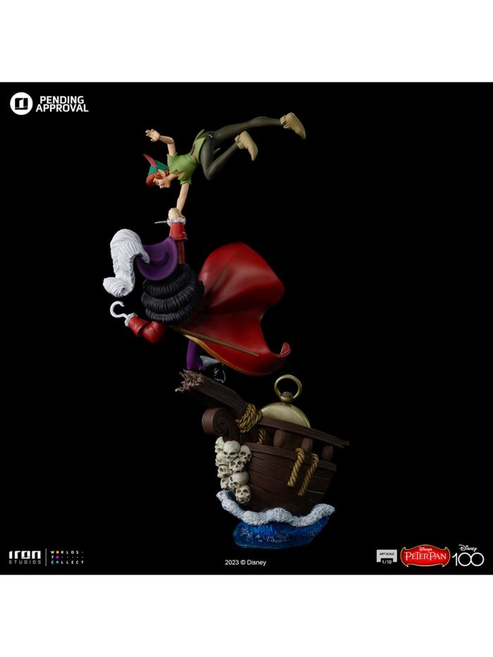 Disney 100TH - Peter Pan vs Hook - Art Scale 1/10
