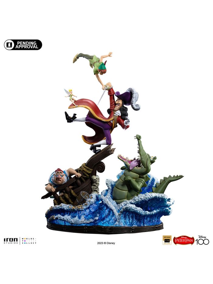 Disney 100TH - Peter Pan vs Hook - Art Scale 1/10