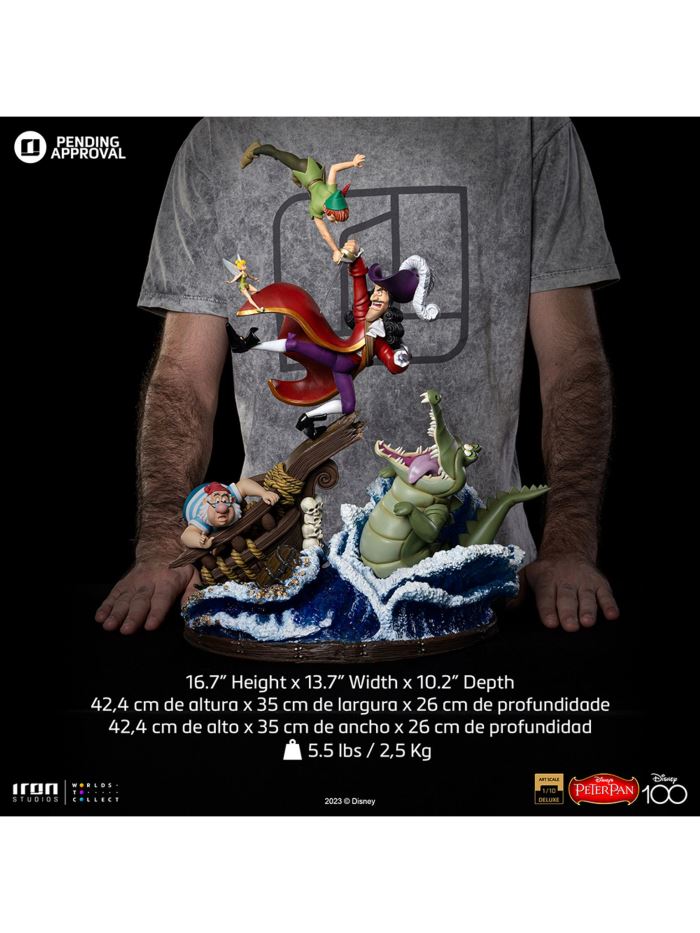 Disney 100TH - Peter Pan vs Hook - Art Scale 1/10