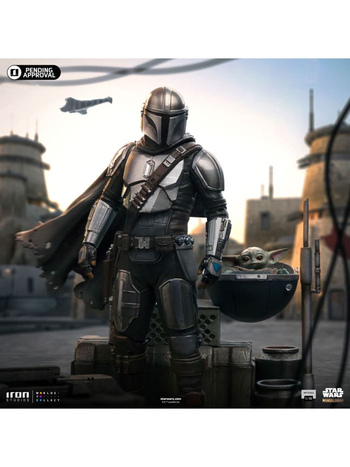 Star Wars The Mandalorian - Din Djarin & Din Grogu 1/10