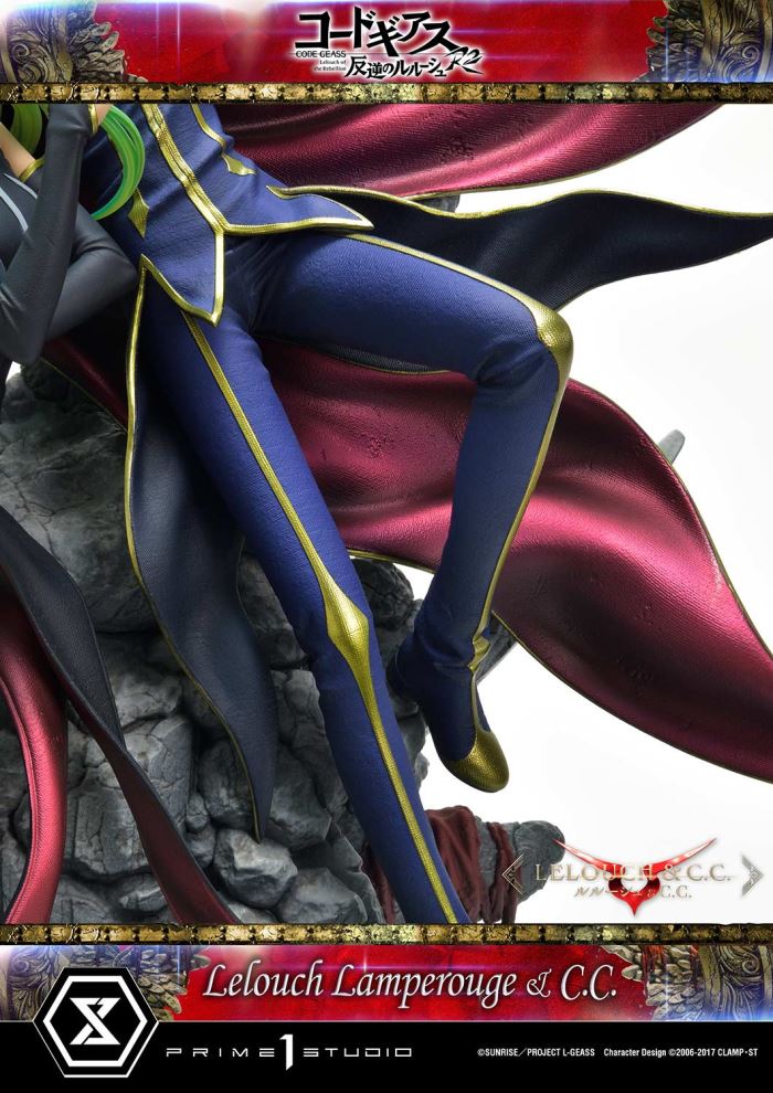CODE GEASS Lelouch of the Rebellion R2 Lelouch Lamperouge & C.C.
