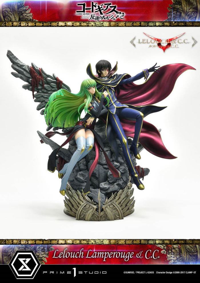 CODE GEASS Lelouch of the Rebellion R2 Lelouch Lamperouge & C.C.
