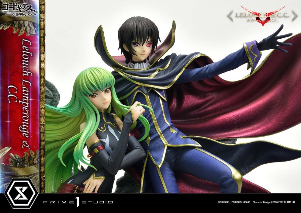 CODE GEASS Lelouch of the Rebellion R2 Lelouch Lamperouge & C.C.