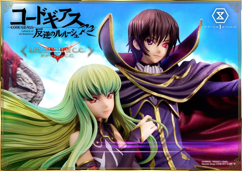 CODE GEASS Lelouch of the Rebellion R2 Lelouch Lamperouge & C.C.