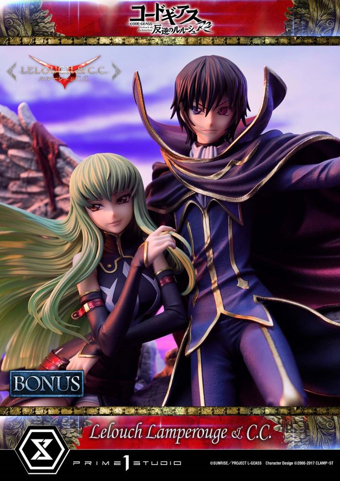 CODE GEASS Lelouch of the Rebellion R2 Lelouch Lamperouge & C.C.
